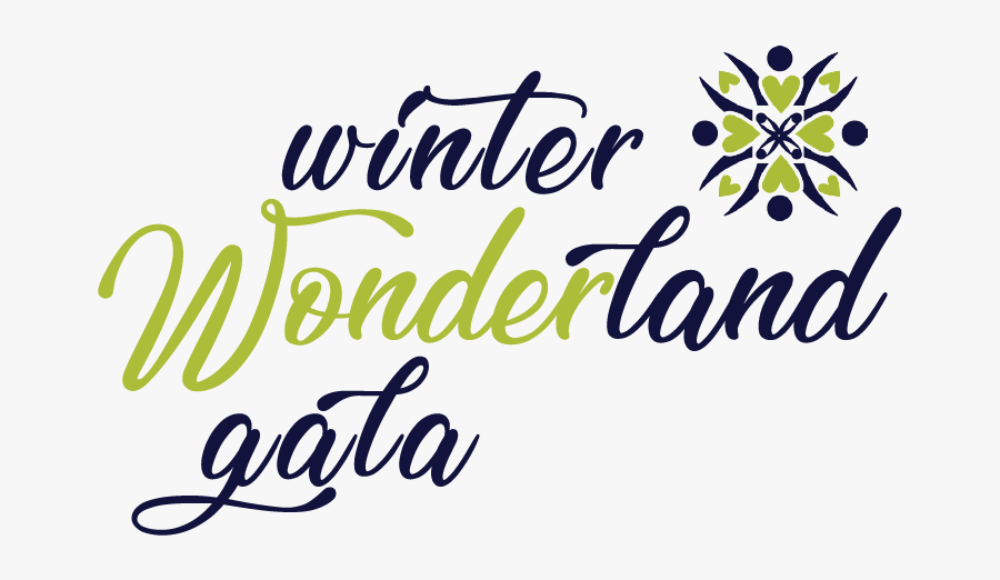 Transparent Winter Wonderland Clip Art - Calligraphy, Transparent Clipart
