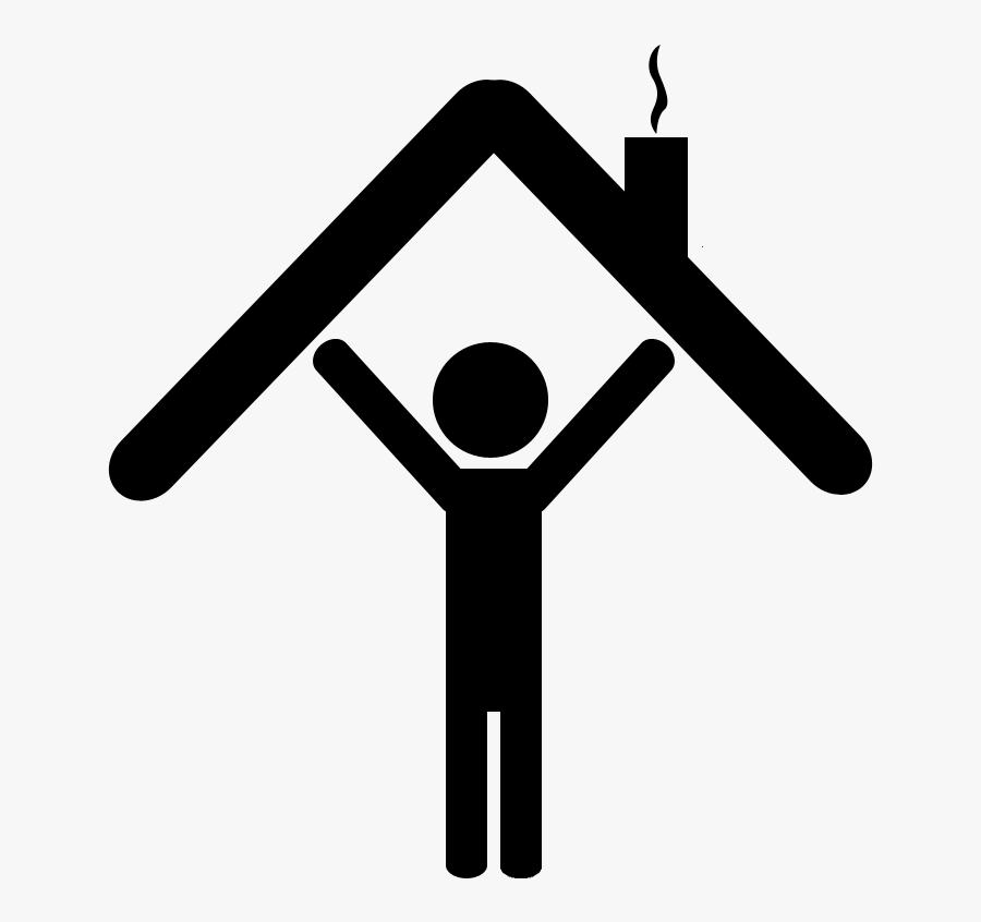 Self-direction And Financial Management Services Software - House And Person Icon, Transparent Clipart
