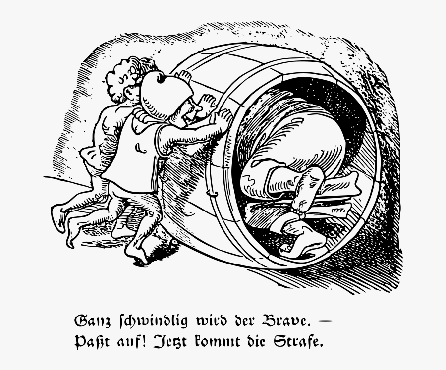 Ganz Schwindig Wird Der Brave - Illustration, Transparent Clipart