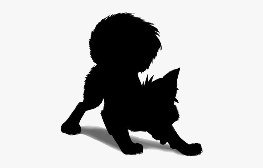 Brave Dog Png Clip Art - Silhouette, Transparent Clipart