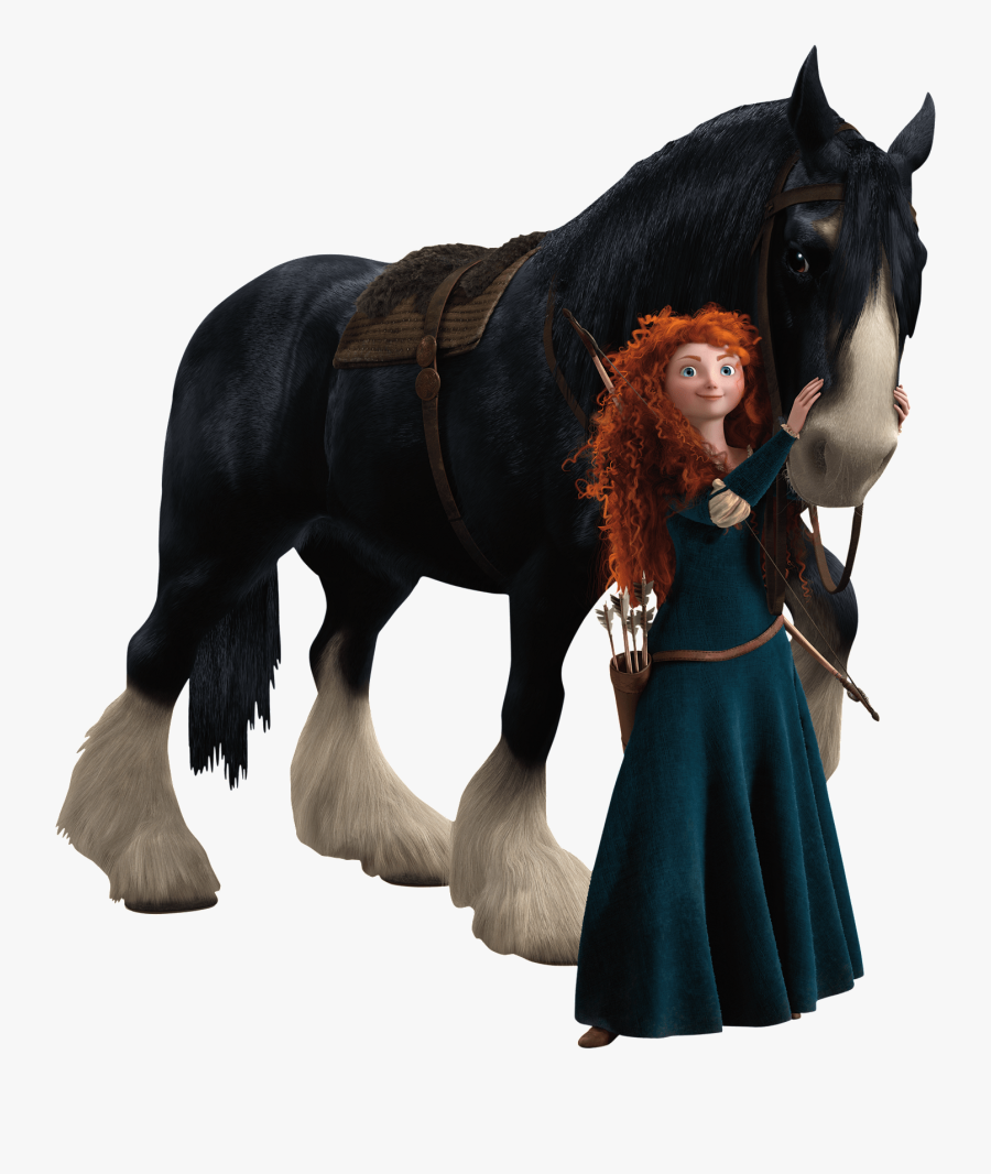 Merida And Angus - Brave Merida And Angus, Transparent Clipart