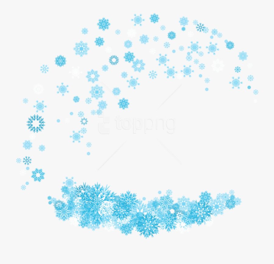 Winter Decoration Snowflakes Png - Winter Decorations Clip Art, Transparent Clipart
