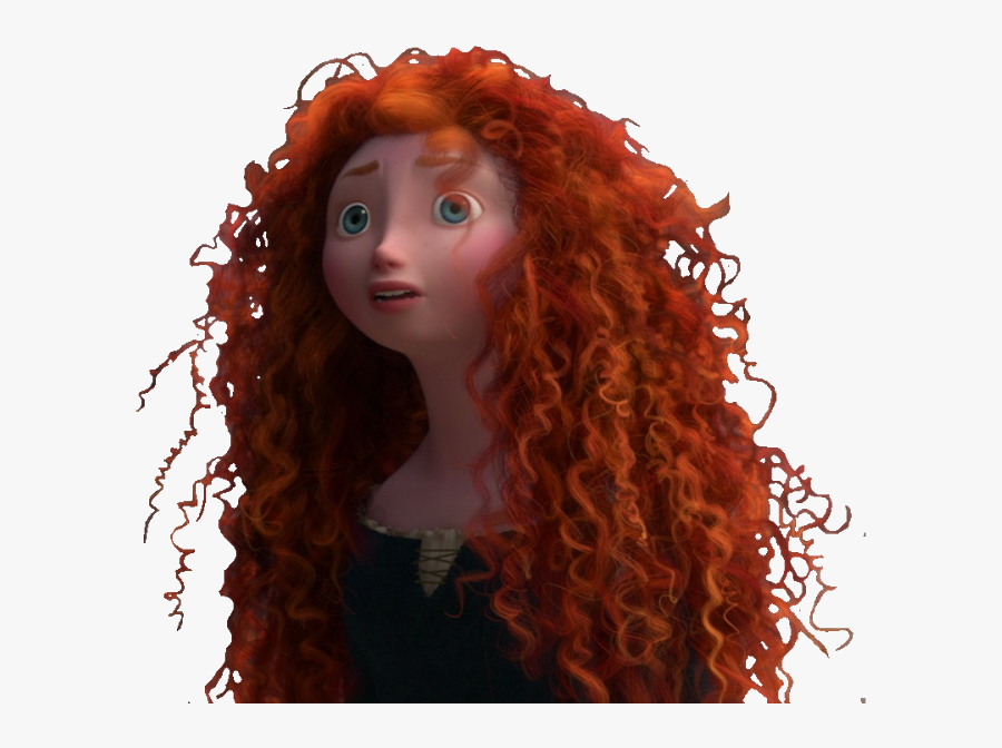 Taller De Cliparts - Merida Hair Png, Transparent Clipart