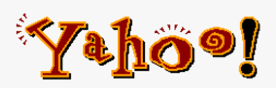 Yahoo Logo Evolution, Transparent Clipart