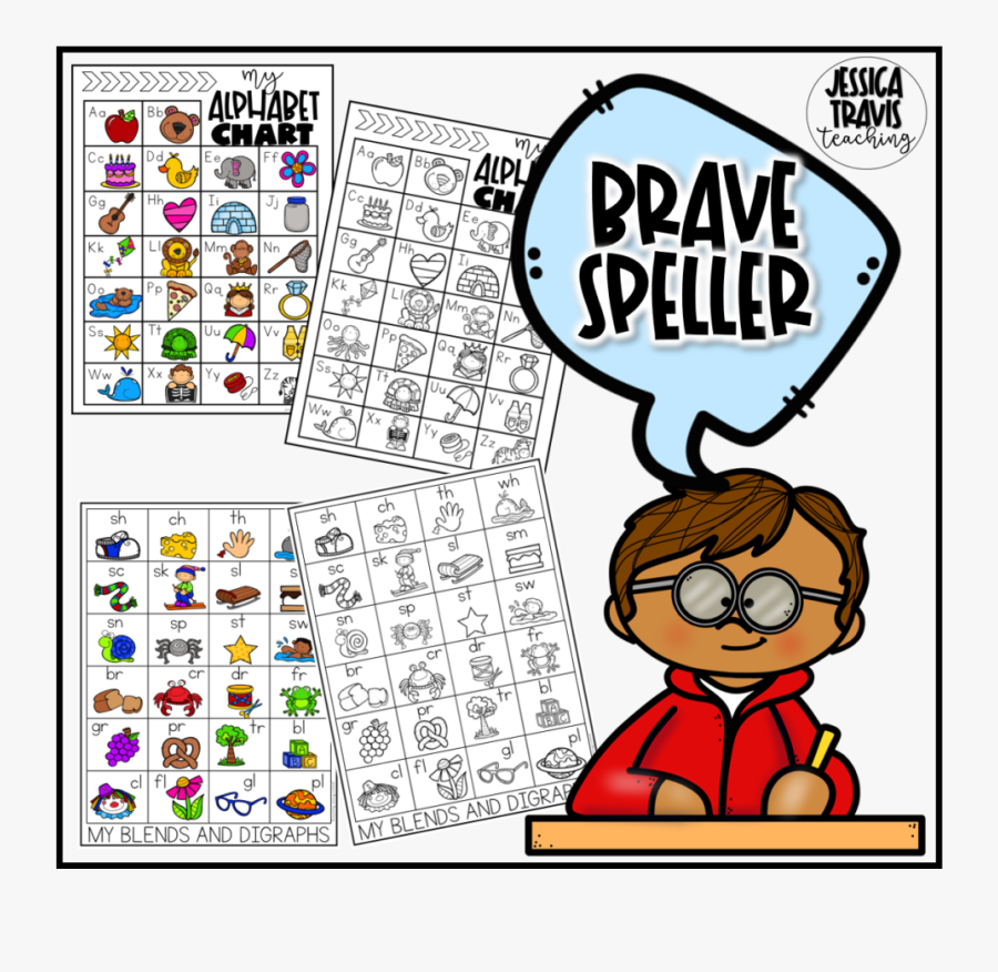 Teacher Clipart Blends - Cartoon, Transparent Clipart