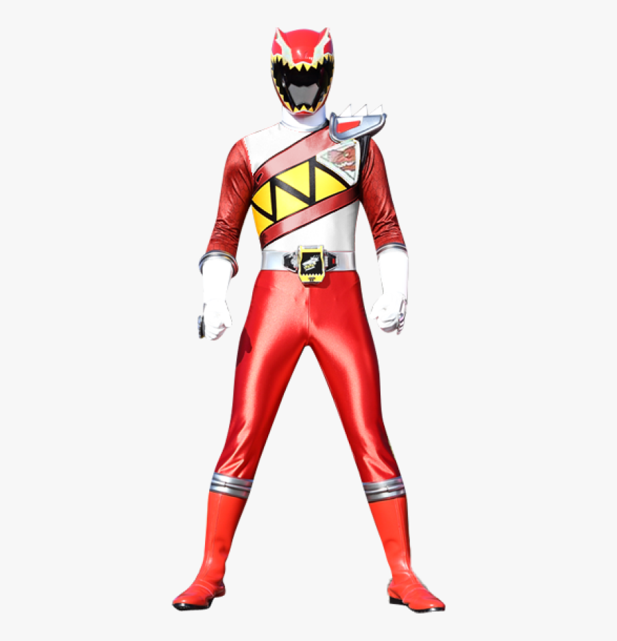 Power Rangers Dino Force Brave Red, Transparent Clipart