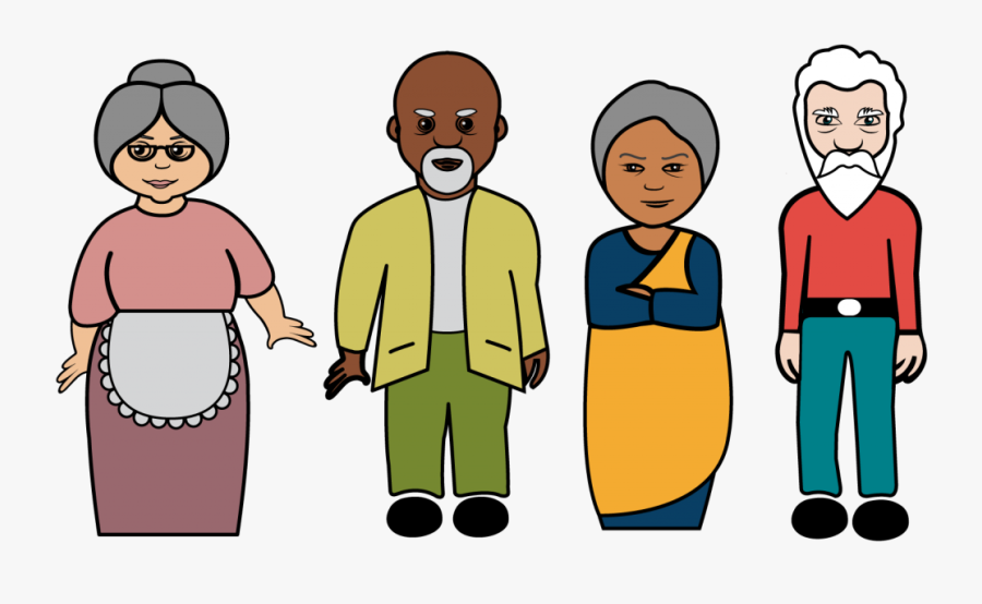 Hello Clipart Social Person - Old People Png Clipart, Transparent Clipart