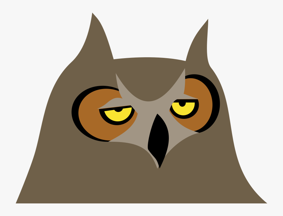 Transparent Boring Clipart - Cabeça De Coruja Png, Transparent Clipart