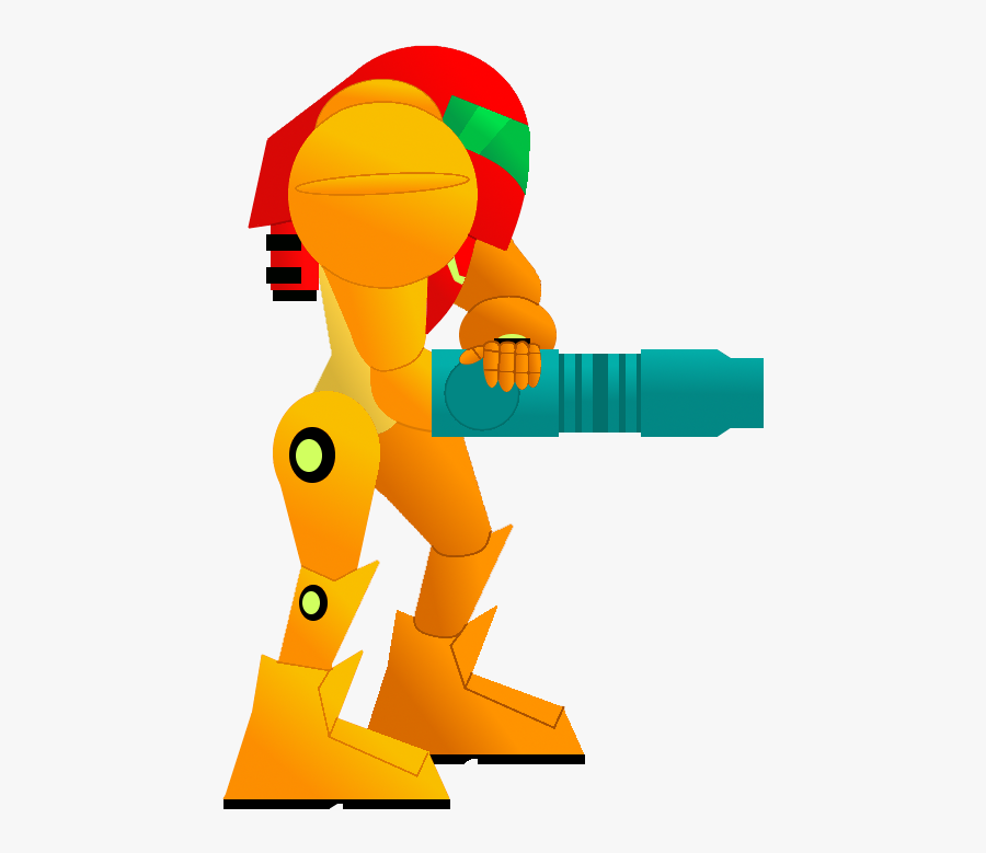 I Made A Samus Clipart Thing When Bored - Transparent Samus 8 Bit, Transparent Clipart