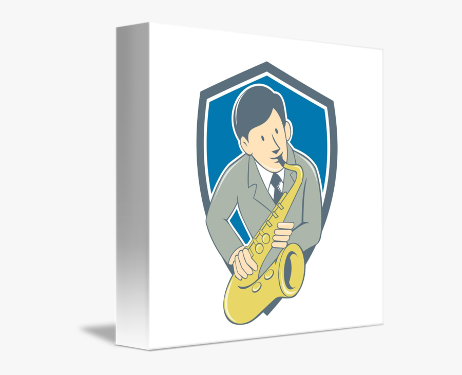 Transparent Saxaphone Clipart - Cartoon, Transparent Clipart