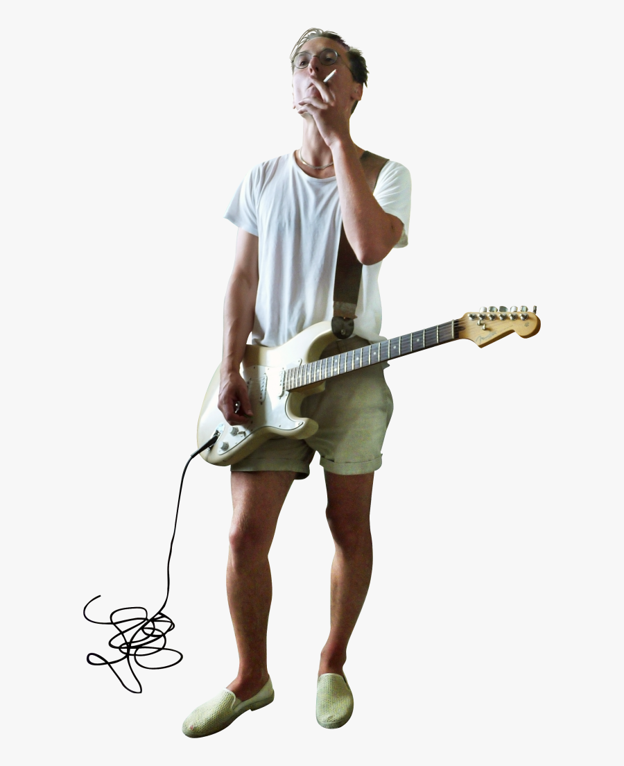 Transparent Guitarist Clipart - Guy With Guitar Png, Transparent Clipart