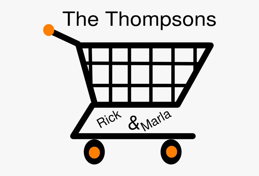 Transparent Grocery Cart Png - Transparent Shopping Cart Clipart, Transparent Clipart
