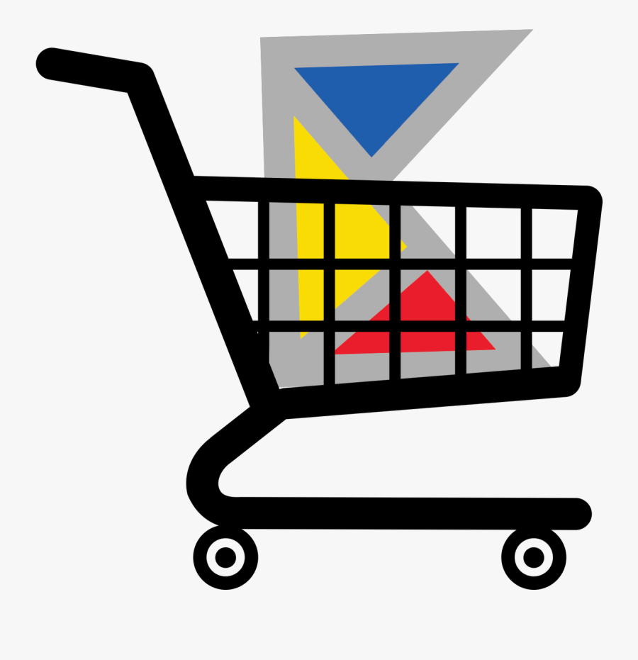 Online Shopping Cart - Green Shopping Cart Logo, Transparent Clipart