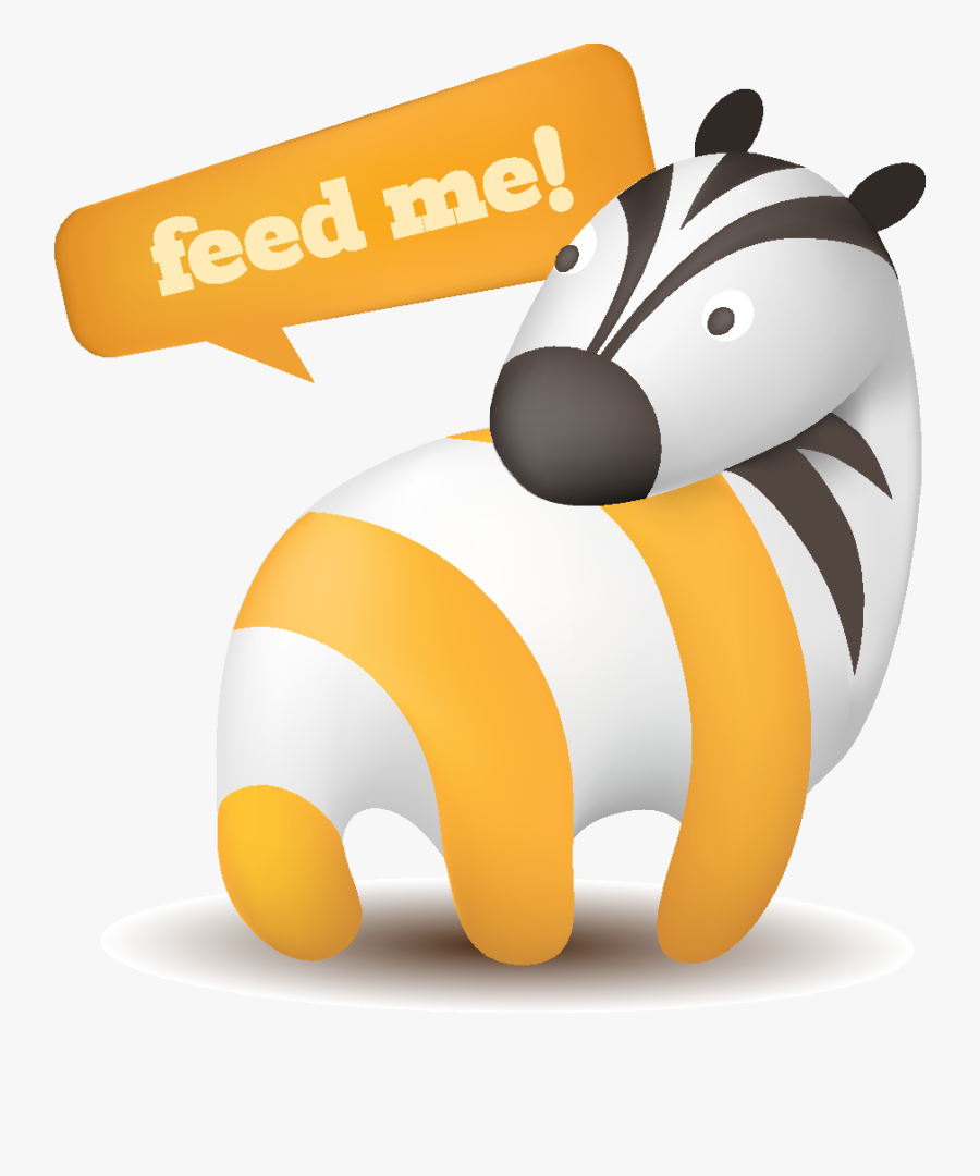 Cute To Material Subscribe Theme Vector Zebra Clipart - Rss Feed, Transparent Clipart