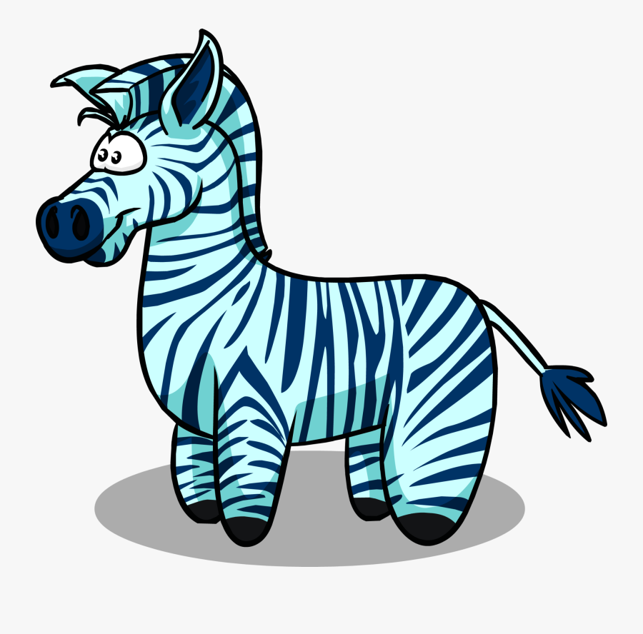Clipart Zebra Blue Zebra, Transparent Clipart