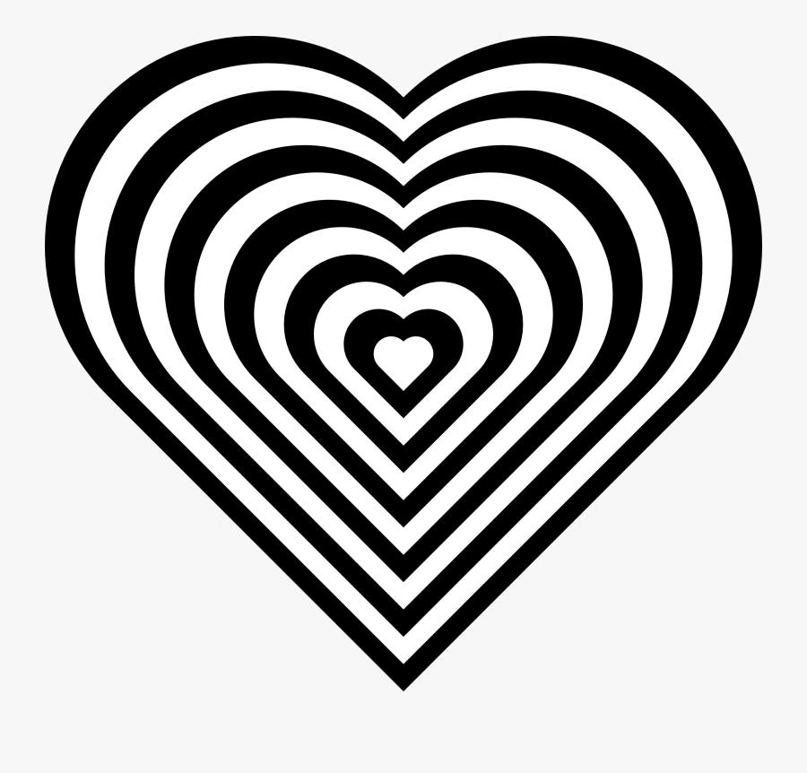 Zebra - Print - Clipart - Design Hearts Coloring Pages, Transparent Clipart