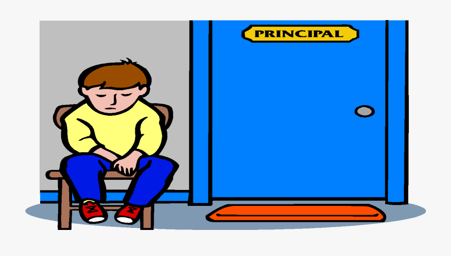 Student Handbook - Clip Art Principals Office, Transparent Clipart