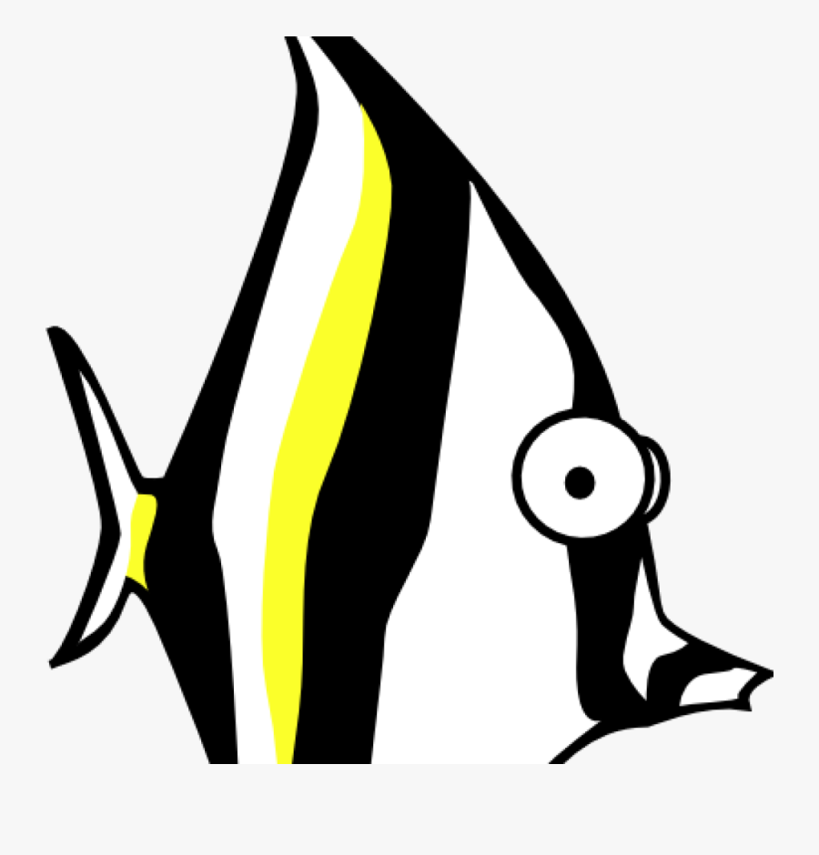 Angelfish Clipart Image Of Angelfish Clipart 2962 Angel - Draw Fish Zebra, Transparent Clipart