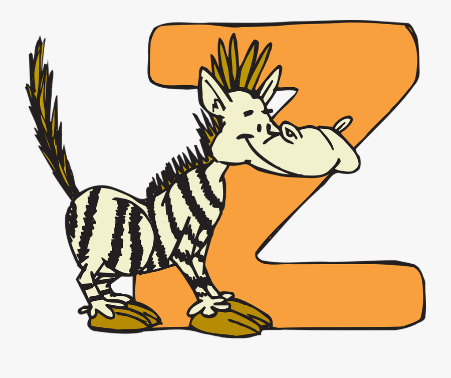 Zebra Clipart Zoo Animal - Z Clip Art, Transparent Clipart