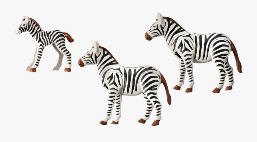 Playmobil Zebra Family - Playmobil Zebra, Transparent Clipart