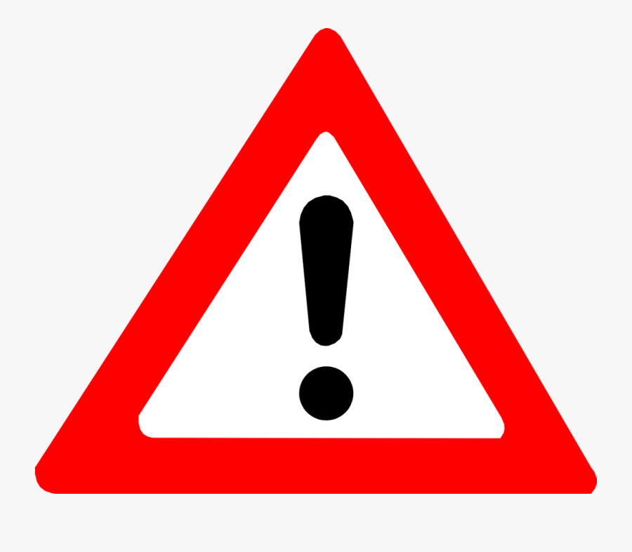 Warning Clipart - Warning Sign Icon Png, Transparent Clipart