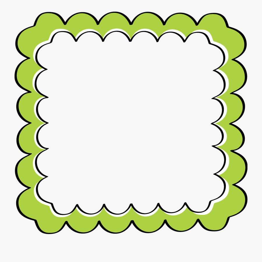 Green Frame Png -download Green Border Frame Png File - Border Clip Art Frame, Transparent Clipart