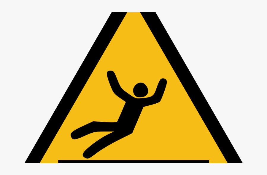 Avoiding Trips And Falls - Caution Cleaning In Progress, Transparent Clipart