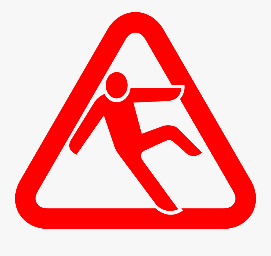Triangle,angle,area - Caution Wet Floor Sign Png, Transparent Clipart