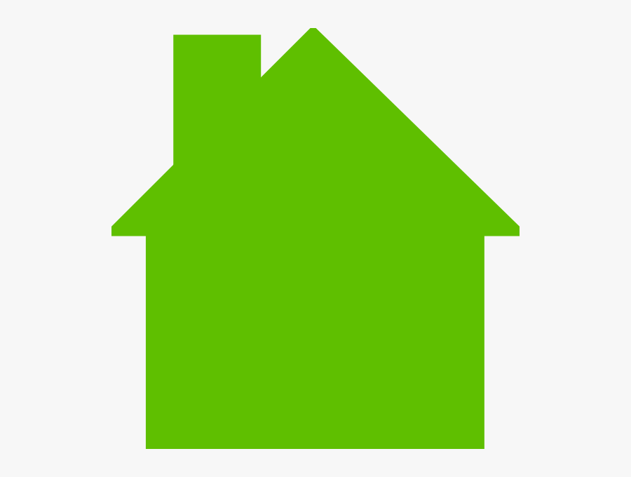 House Logo Green Clip Art - Green Home Logo Png, Transparent Clipart