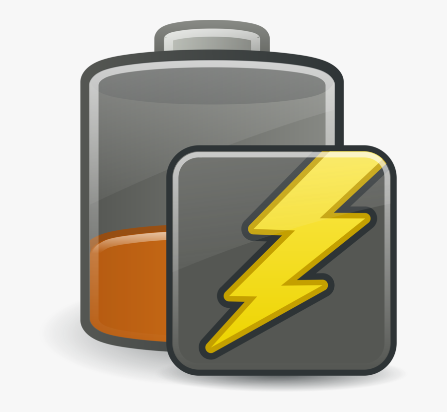 Battery Caution Charging Svg Clip Arts - Battery High, Transparent Clipart