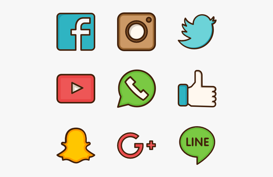 Social Media Computer Icons Social Network Clip Art - Social Media Vector Png, Transparent Clipart