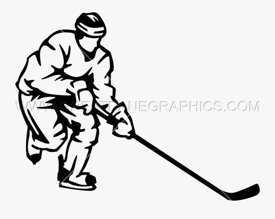Production Ready Artwork For - Hockey Black & White Clipart Png, Transparent Clipart