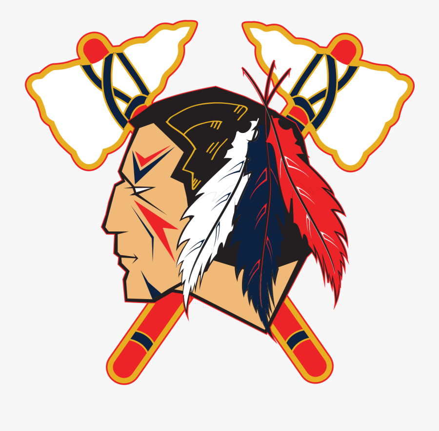 Johnstown Tomahawks Logo, Transparent Clipart