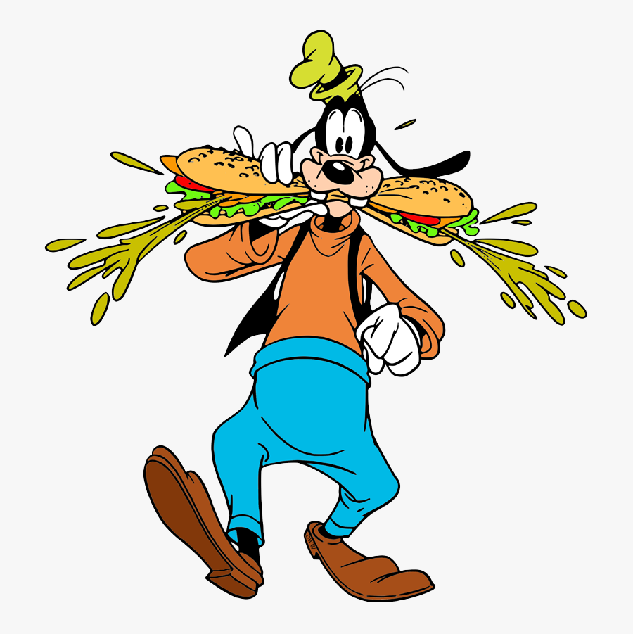 Goofy Disney, Transparent Clipart