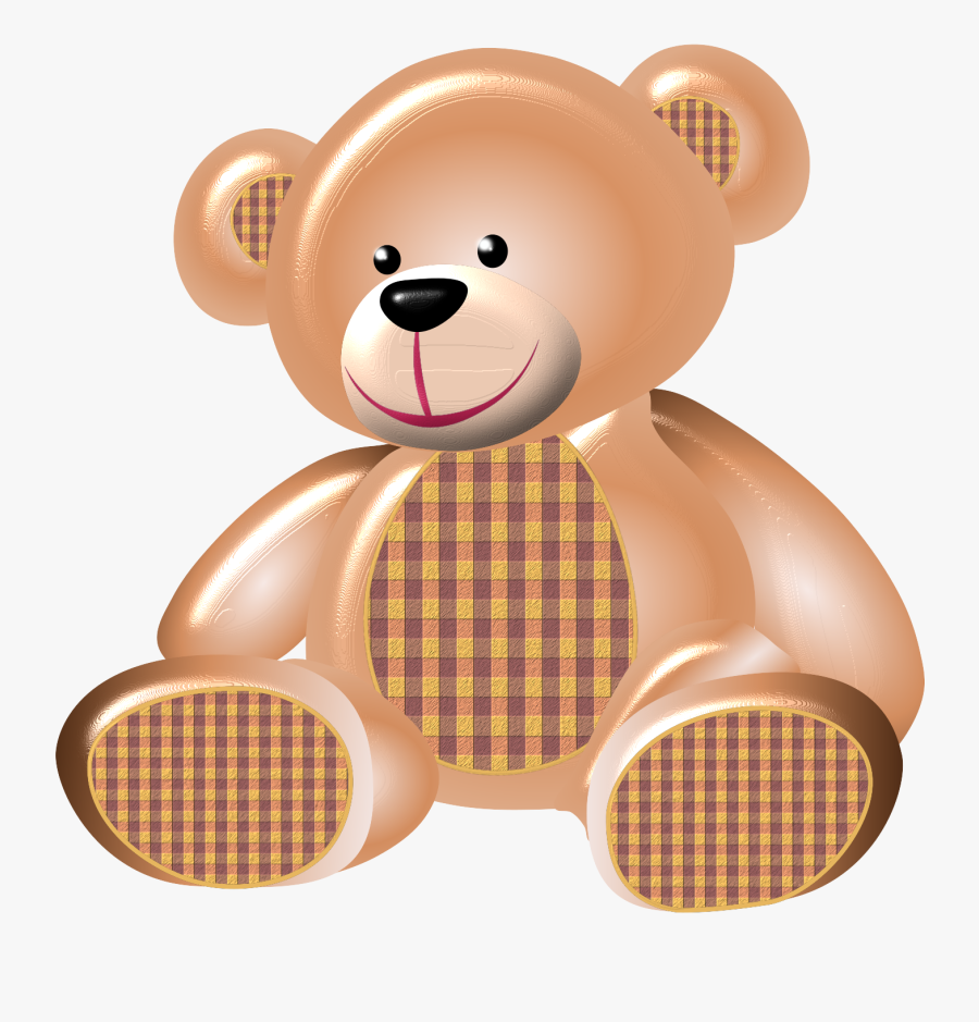 Blue Teddy Bear Png, Transparent Clipart