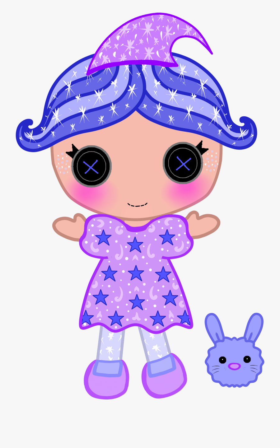 Transparent Moon And Stars Clipart Free - Cartoon, Transparent Clipart