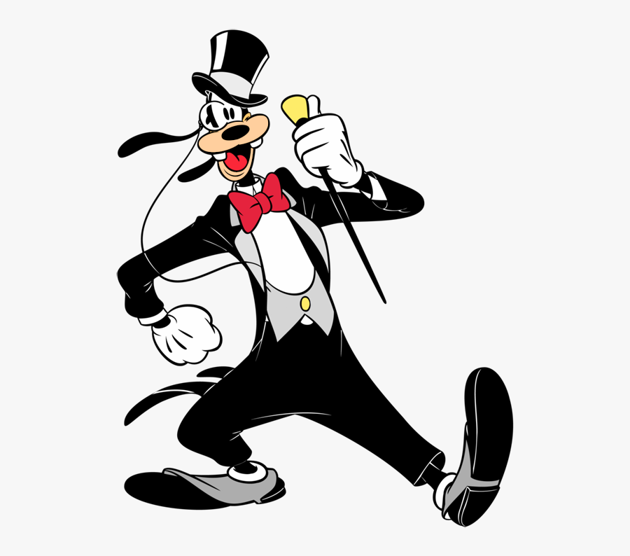 Goofy In A Suit, Transparent Clipart