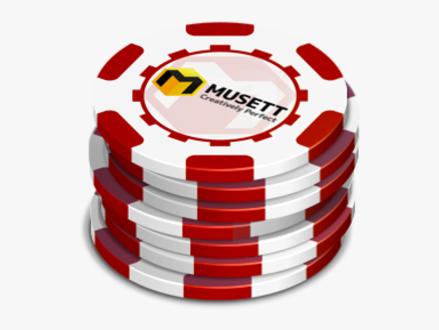 Blue Poker Chips Png, Transparent Clipart