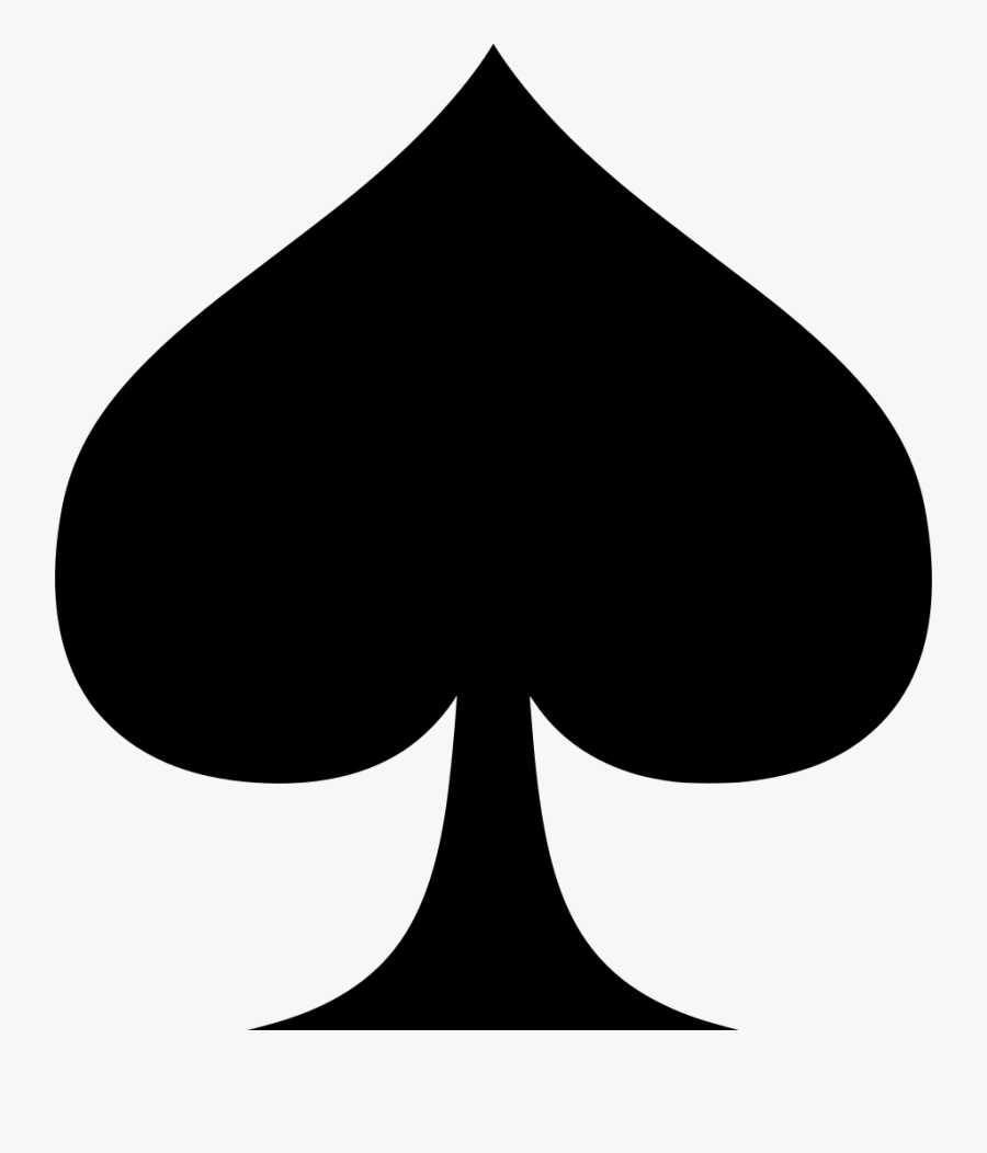 Playing Spades Clipart - Spades Clip Art, Transparent Clipart