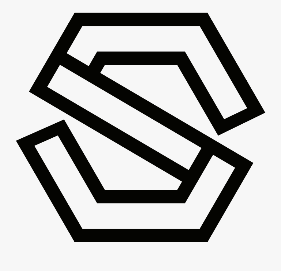 Donut Sweet Dessert With A Flower Shape In The Circle - Black And White Donut Clipart, Transparent Clipart