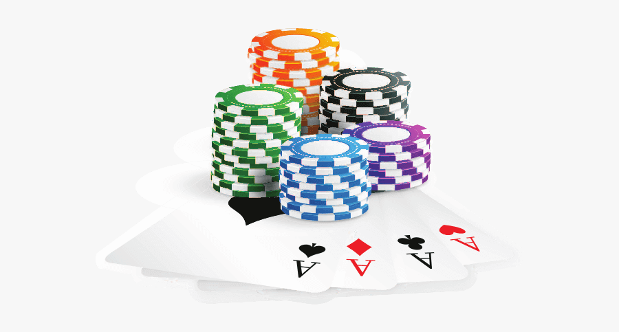 Black And White Library Poker Cards And Chips Clipart - Cards Chips And Dice, Transparent Clipart