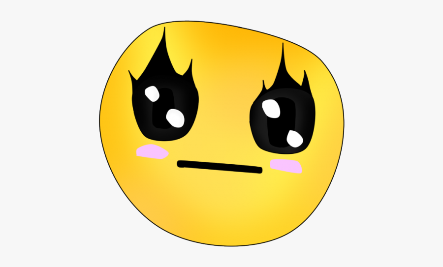 Emo Pokerface Smiley Vrs 2 By Inmoeview On Clipart - Smiley, Transparent Clipart