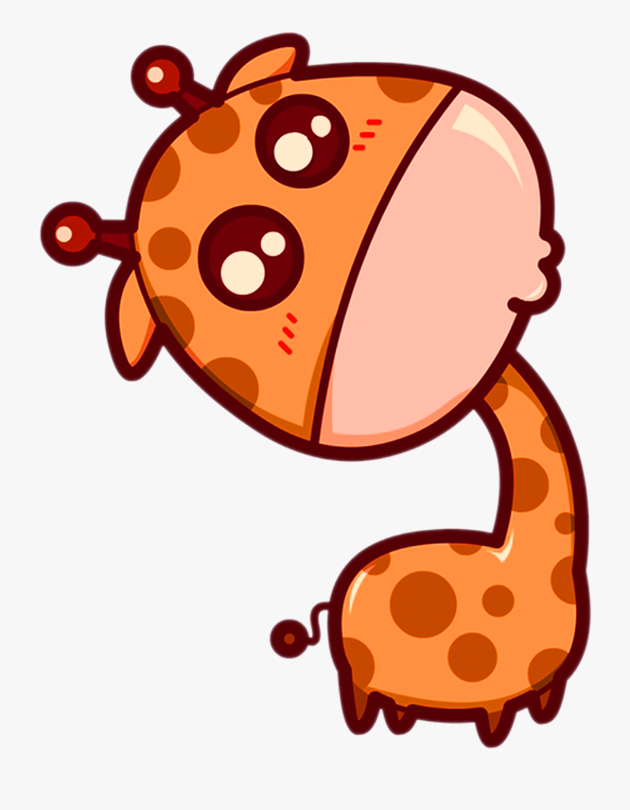 Cute Giraffe Cartoon - Hình Ảnh Hươu Cao Cổ Hoạt Hình, Transparent Clipart