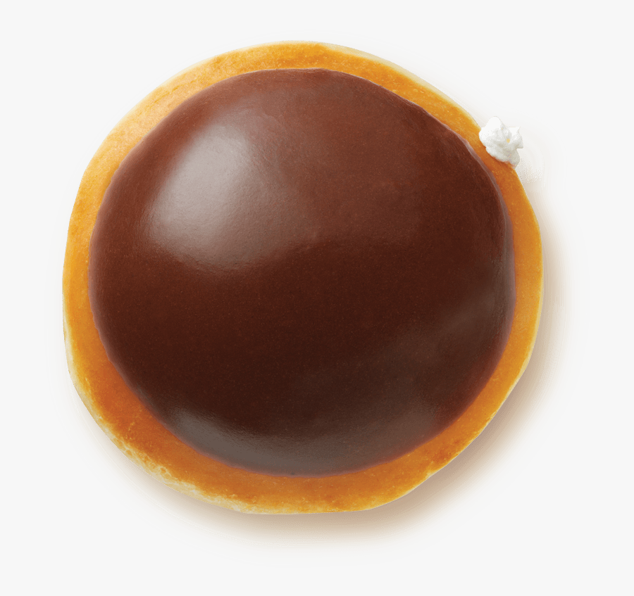 Jpg Black And White Download Doughnut Clipart Krispy - Chocolate Krispy Kreme Doughnut, Transparent Clipart