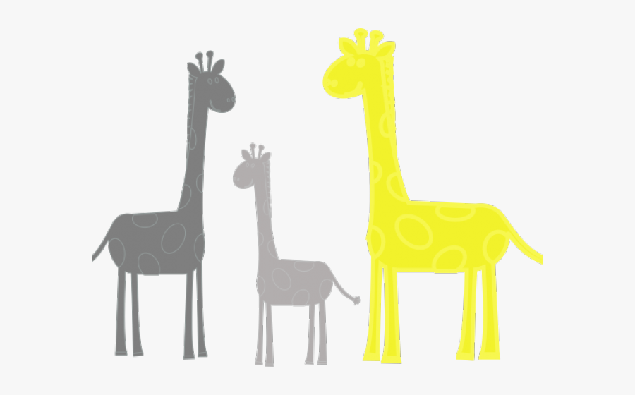 Family Clipart Giraffe - Giraffe, Transparent Clipart