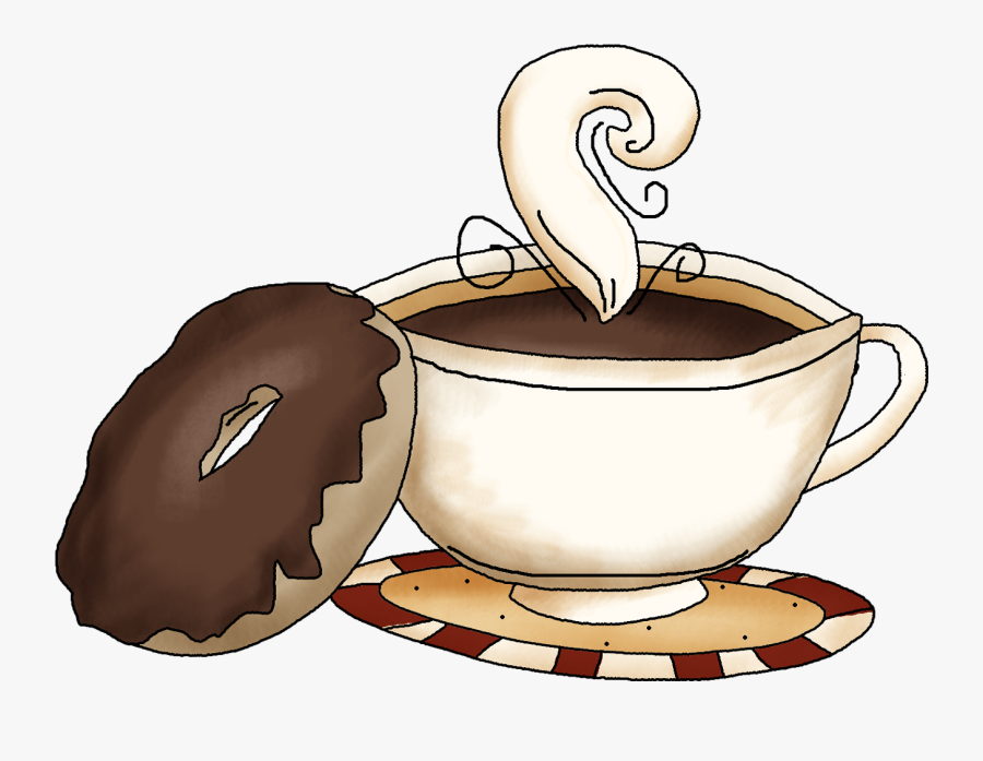 Coffee And Donut Clipart - Coffee And Donuts Quotes, Transparent Clipart
