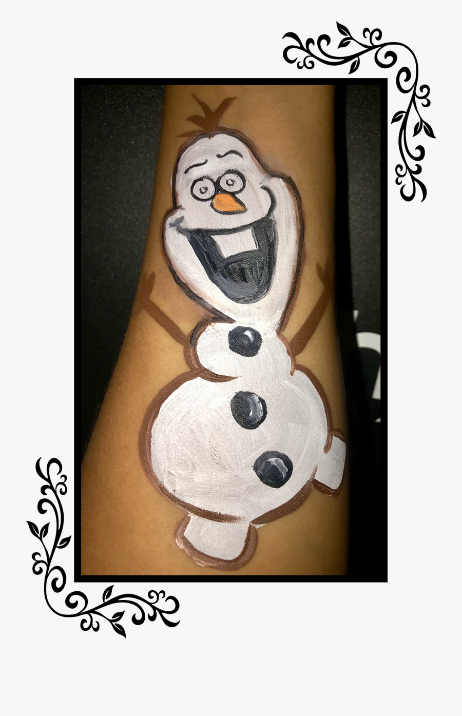 Snowman Arm Painting - Cartoon, Transparent Clipart