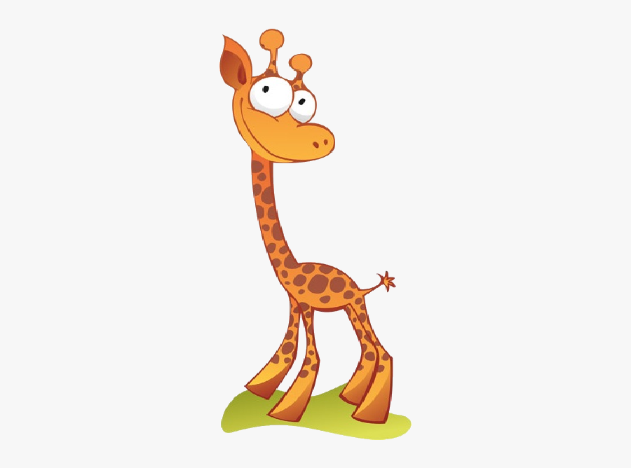 Baby Giraffe Giraffe Images Clip Art - Dibujos De Jirafas Graciosas, Transparent Clipart