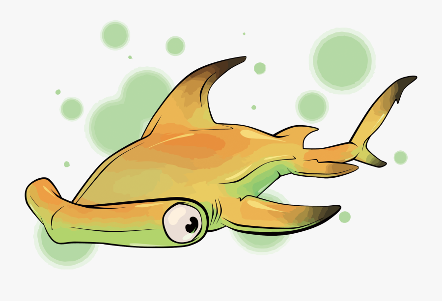 Hammerhead Clipart Ocean Fish , Png Download - Clip Art, Transparent Clipart