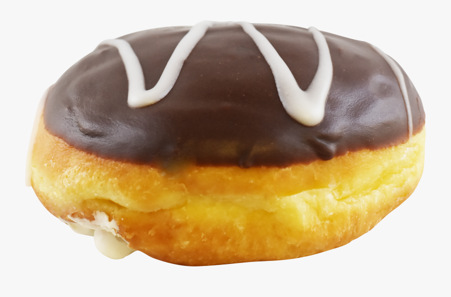 Clip Art Menu Rise N Roll - Boston Cream Donut Hd, Transparent Clipart